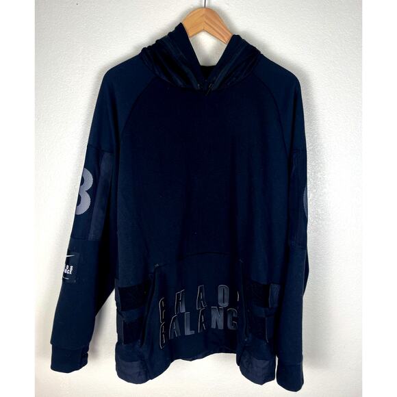 Nike x Undercover Chaos and Balance Men's Hoodie Size S Black Hooded Sweatshirt - Picture 1 of 11